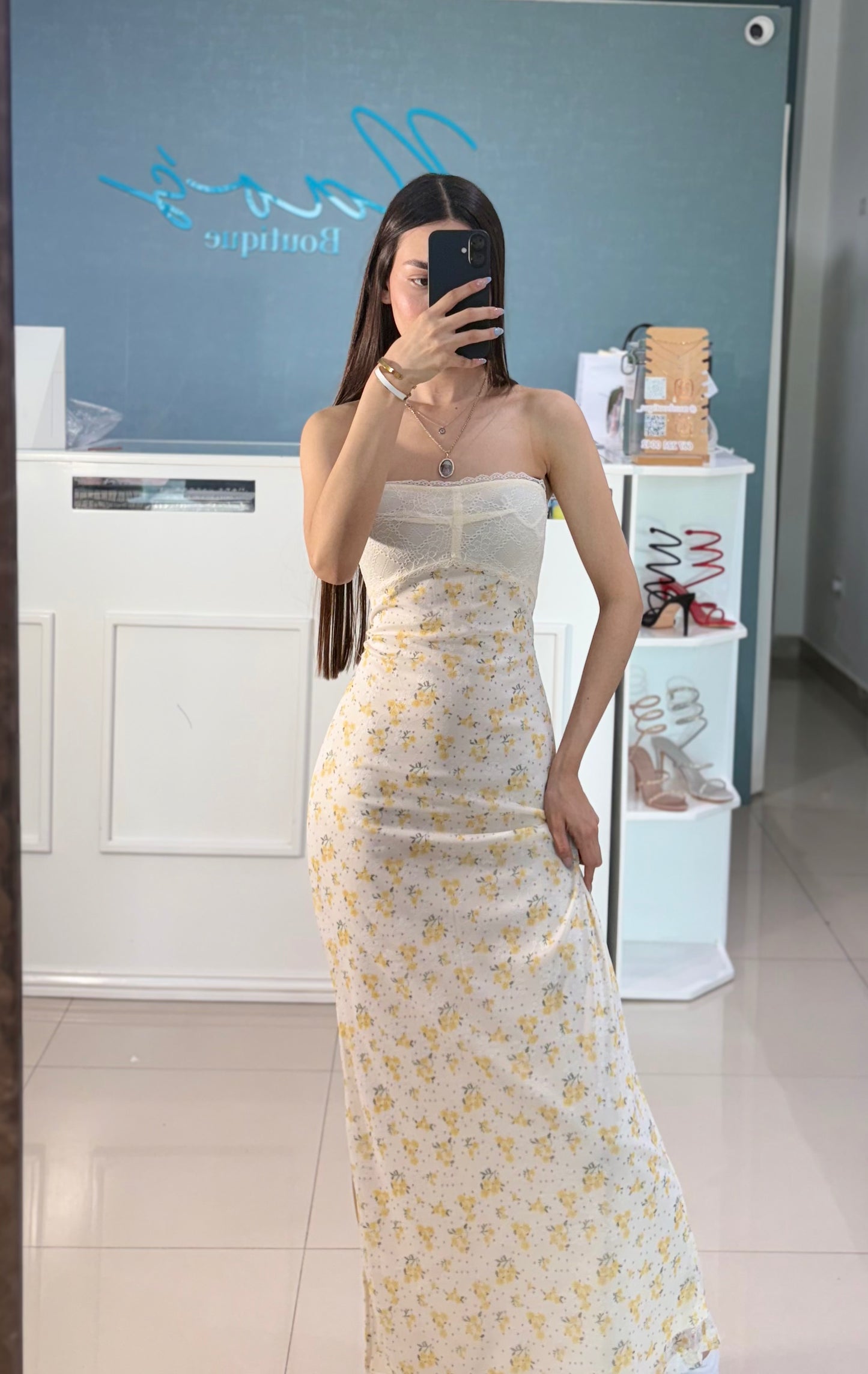 Vestido Cream